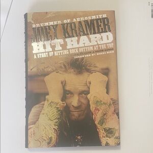 Joey Kramer HIT HARD signed!